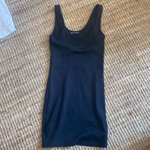 Zara size small black ripped dress